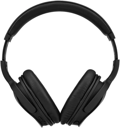 Vista 2 de Monoprice Auriculares inalámbricos sobre la oreja: cancelación activa de ruido (ANC) Bluetooth 5.0, tiempo de reproducción extendido, audio Qualcomm