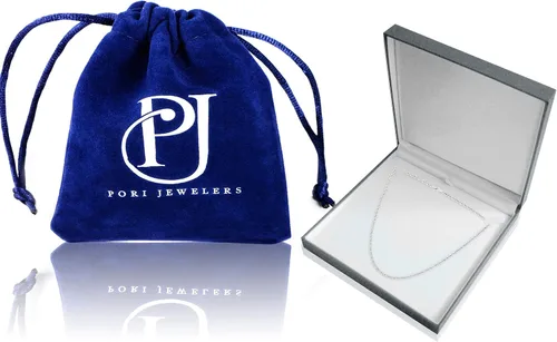 Vista 6 de Collar de cadena diamantada de plata esterlina de 564pulgadas fabricado en Italia