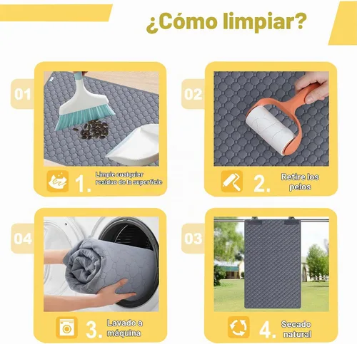 Vista 5 de Ropa de cama para cobayas, 2 paquetes de forro lavable para jaula de 49x24 pulgadas, almohadillas súper absorbentes lavables, impermeables y Palta