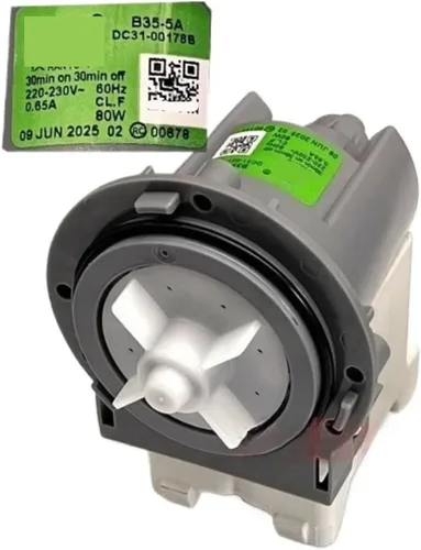 Vista 2 de B35-5A DC31-00178B Drain Pump Motor, Compatible For Samsung Washing Machine Washer Drainage Replacement Parts