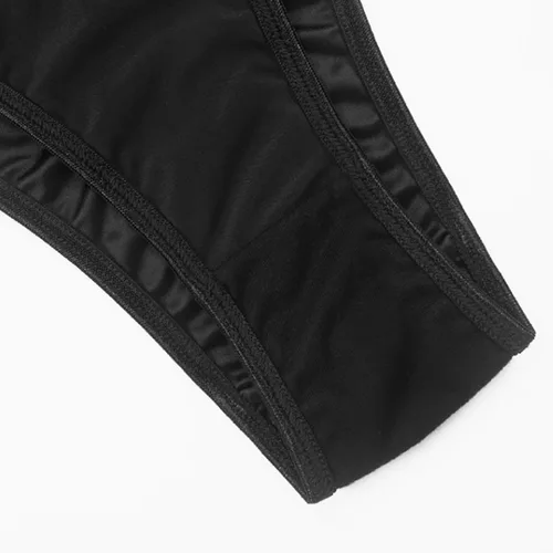 Vista 6 de Banamic Bragas de encaje para mujer, ropa interior sexy, tangas sin costuras