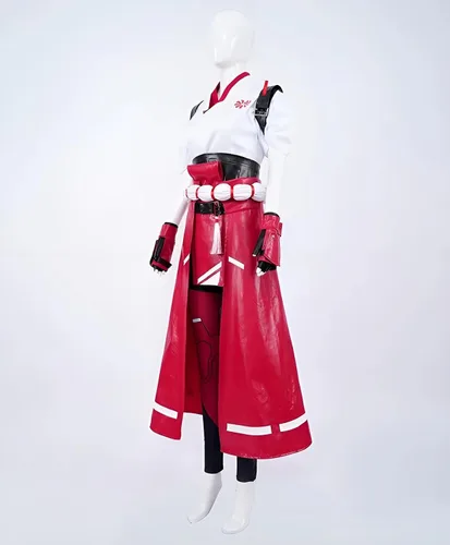 Vista 2 de Yestic Overwatch Kiriko Cos - Disfraz de cosplay para mujer, disfraz de animación
