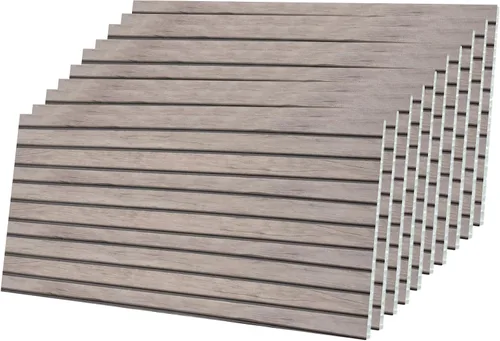 Vista 52 de IZODEKOR Paneles de pared 3D con efecto ladrillo, revestimiento, aspecto de piedra, revestimiento de espuma de poliestireno para sala de estar