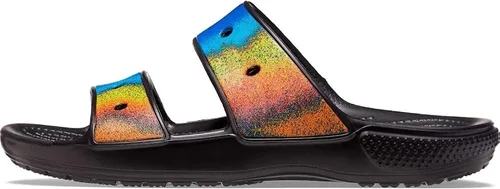 Vista 3 de Crocs Sandalias sonrientes clásicas unisex para adultos