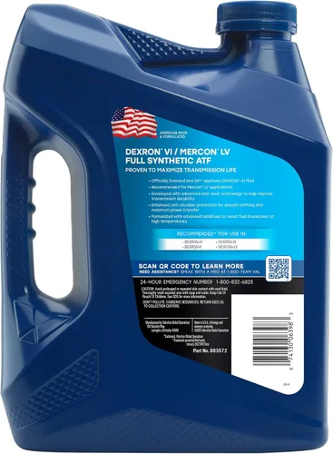 Vista 2 de Valvoline DEXRON VI/MERCON LV ATF Líquido de transmisión automática completamente sintético, 1 galón