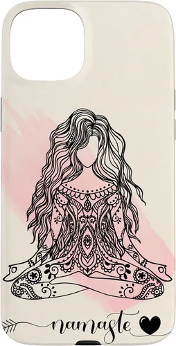 Vista 9 de Namaste Mandala Hippie Yoga Woman Meditation Spiritual Gift Case for iPhone 17
