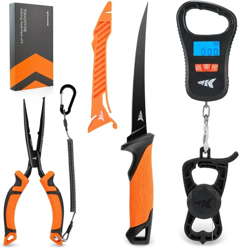 Vista 11 de KastKing ToughTide - Báscula de pesca con carga USB, capacidad de 65 libras, báscula digital ultrafina, pantalla LCD, mango ergonómico, básculas