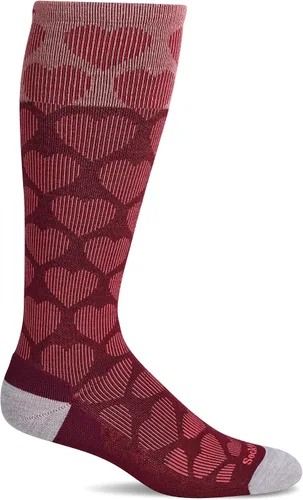 Vista 5 de Sockwell Calcetines de compresión graduados moderados para mujer Violeta
