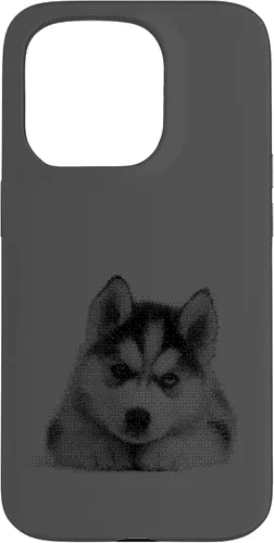 Vista 14 de Chic Husky Puppy for Dog Mom and Paw Parents Case for iPhone 16