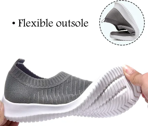 Vista 4 de MAIITRIP Calcetines elásticos cómodos para mujer para caminar, ligeros, antideslizantes, para otoño (talla 5.5-11)