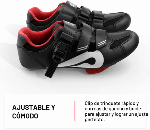 Vista 4 de Zapatillas de ciclismo Peloton para bicicleta Peloton y Bike+ con tacos para bicicleta compatibles con Delta