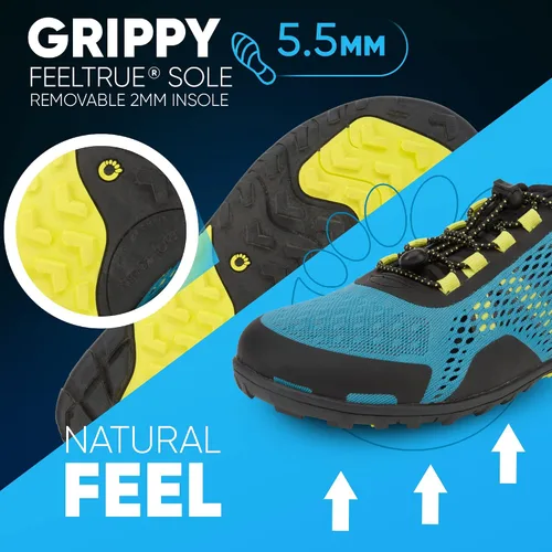 Vista 5 de Xero Shoes Aqua X Sport - Zapatos de agua para hombre, ligeros, sin caída