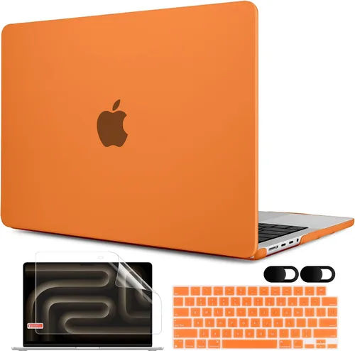 Vista 11 de MEEgoodo Funda para MacBook Pro de 14 pulgadas 2025 2024 2023 2021 (M5/M4/M3/M2/M1), funda compatible con los modelos