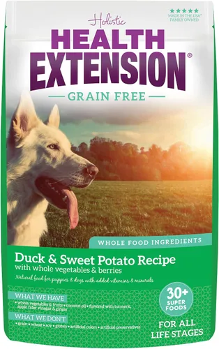Vista 14 de Health Extension Alimento seco para perros, alimento natural con vitaminas y minerales añadidos, adecuado para todos los cachorros, incluye receta