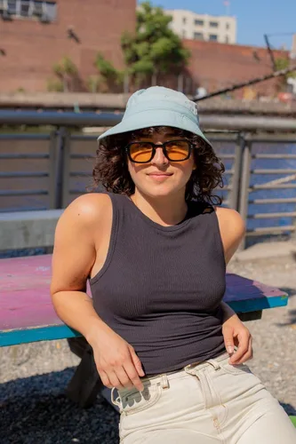 Vista 3 de Fits Y'all Sombrero de cubo plegable protección solar, secado rápido, repelente a las manchas y al agua para hombres, mujeres y unisex