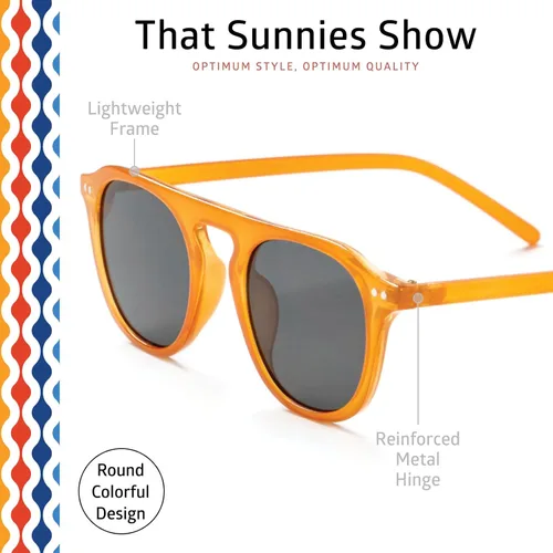 Vista 51 de OPTIMUM OPTICAL Gafas de sol protectoras UV atemporales para hombres y mujeres