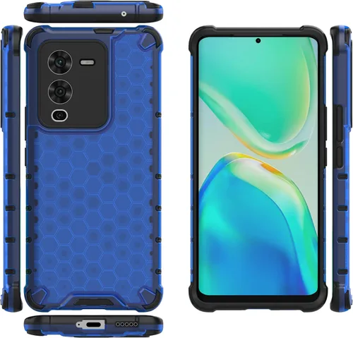 Vista 270 de Funda para Vivo iQOO Neo Cover - Funda para Vivo S1, color negro