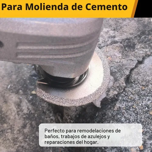 Vista 5 de 12 hojas de sierra de diamante para herramienta oscilante, hoja de extracción de lechada, kit profesional de cuchillas multiherramienta
