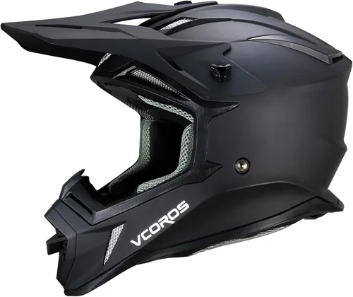 Vista 8 de VCOROS H637 - Cascos de motocross para adultos, ATV, Dirtbike, BMX, MX, todoterreno, aventura, UTV, con certificación DOT