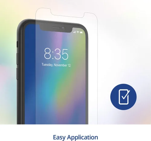 Vista 7 de Protección máxima de pantalla HD, paquete de 2 protectores de pantalla de vidrio templado, hecho para Apple iPhone 11 y iPhone XR, compatible