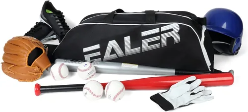 Vista 7 de EALER Bolsa de mano para bate de béisbol y pelota en T, bolsa de equipo de sóftbol - Equipo para niños, jóvenes y adultos con capacidad para bate