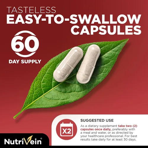 Vista 7 de Nutrivein Paquete de suplementos de berberina y suplementos de berberina coreano de panax de alta absorción: complejo de berberina de alta absorción