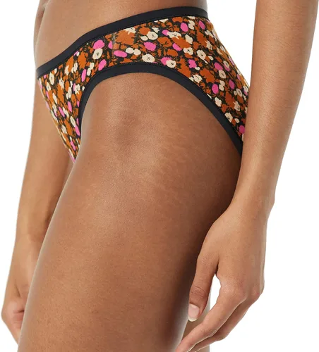 Vista 3 de Tienda Essentials - Calzones de algodón estilo bikini para mujer, paquete múltiple (disponibles en tallas extragrandes)