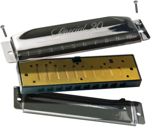 Vista 3 de Hohner Especial 20 Armónica, Llave de F