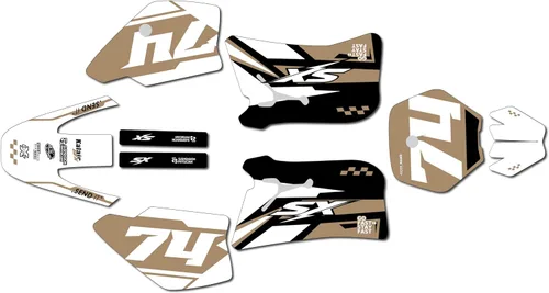 Vista 10 de Graphics Kit for KTM 50SX MINI SX50 (1998-2001) Prestige Series Magenta 9 Mil - Easy Go - Dirt Pit Bike Motorcycle Sticker, Dirtbike Racing Decal