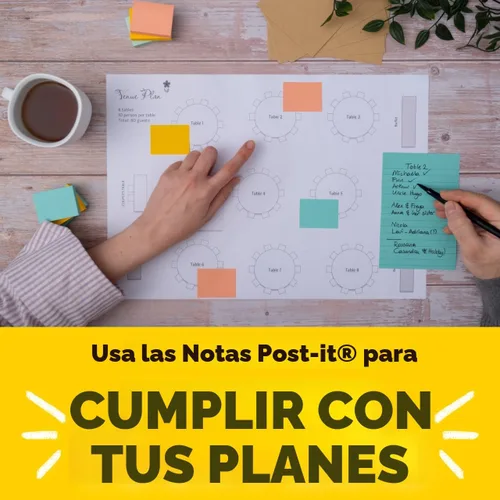 Vista 8 de Post-it - Mini notas adhesivas de 1.5 x 2 pulgadas, 24 paquetes, las favoritas de los Estados Unidos, colección Marsella, en colores pastel