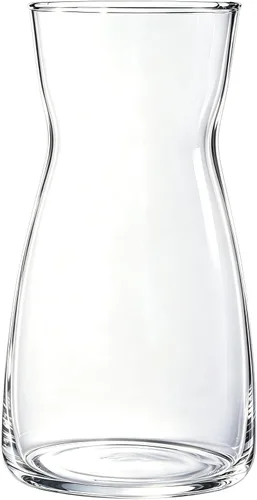 Vista 12 de Florero de cristal ámbar de 8 pulgadas para flores, decoración de mesa