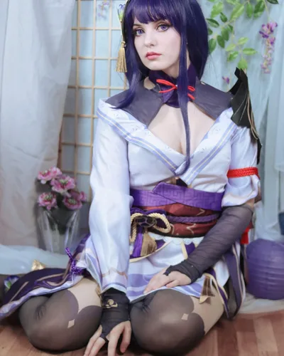 Vista 3 de FCCAM - Disfraz de Beidou para mujer, disfraz de cosplay Genshin Impact Beidou para mujer, disfraz de Halloween