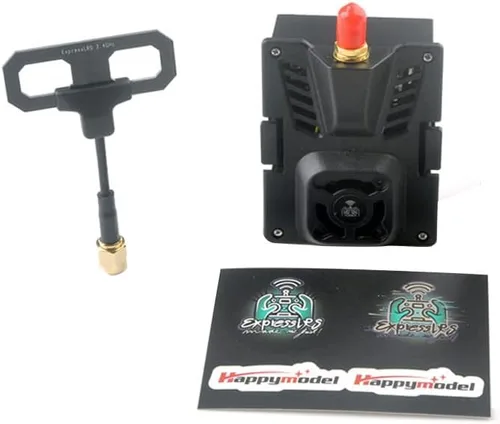 Vista 4 de HAPPYMODEL ES24TX Pro 2-4G ExpressLRS ELRS Módulo Micro TX con ventilador de refrigeración Módulo RGB LED para DIY RC Drone