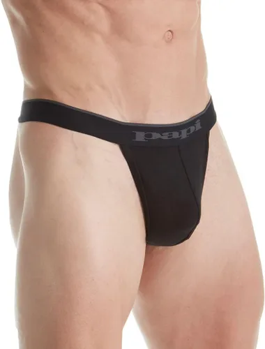 Vista 2 de Papi, tanga elástica de algodón, 3 unidades, para hombre
