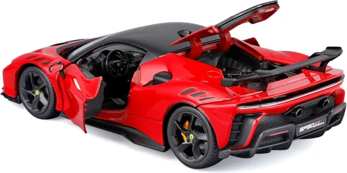 Vista 2 de Bburago 1:24 Ferrari R&P SF90 XX Stradale