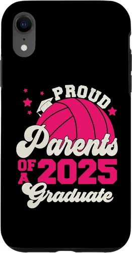 Vista 23 de iPhone 16 Parents of a 2025 Graduate Senior Graduation Volleyball Case