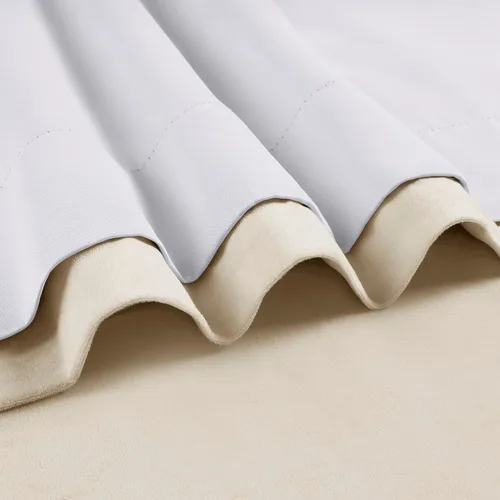 Vista 13 de Half Price Drapes VPCH-110602-84-GRBO cortinas oscurecedoras de ojales terciopelo