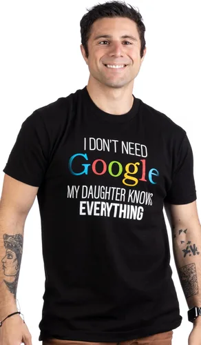 Vista 2 de My Daughter Knows Everything Camiseta divertida de broma de papá