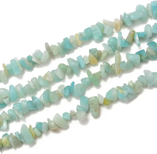 Vista 5 de PLTbeads Kit de pulseras de cintura de piedras preciosas curativas natrales de 0.197-0.315 in, diseño de piedras irregulares, fabricación de joyas