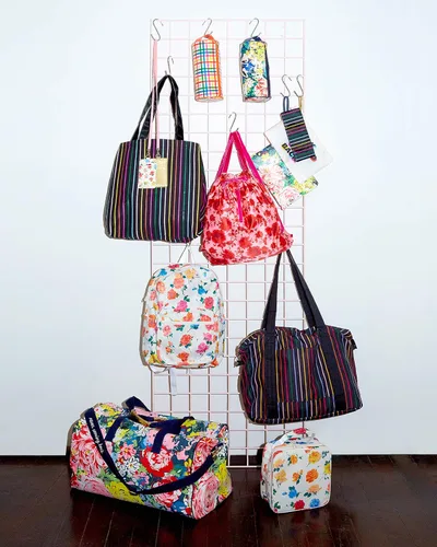 Vista 2 de Mochila con cordón Got Your Back - Popurri, Rojo y rosado , Cordón