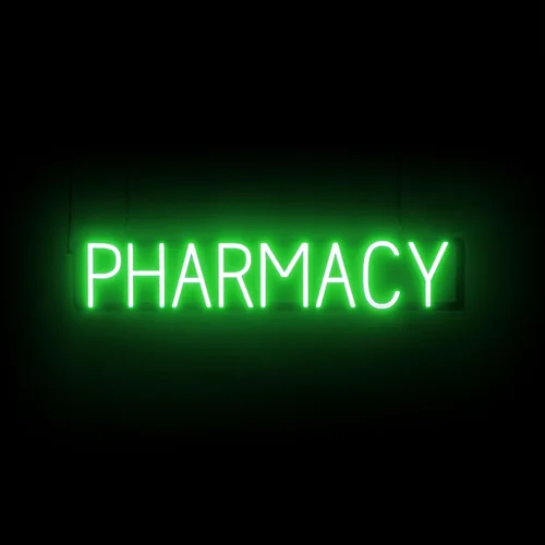 Vista 35 de SpellBrite LED Neon ER Sign for Business - Blue, 9" x 6" Azul
