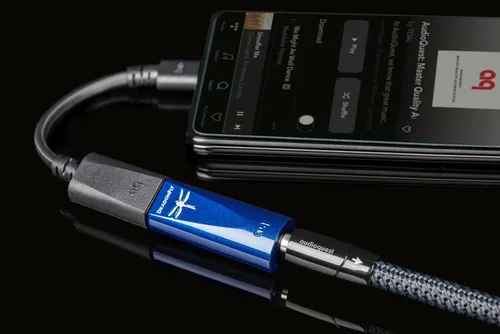 Vista 3 de AudioQuest DragonFly Cobalt - Convertidor USB de Digital a Analógico Cobalto