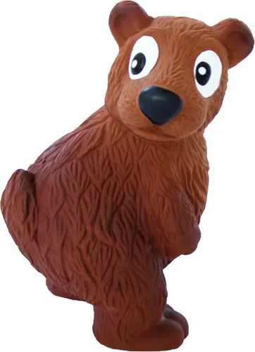 Vista 9 de Outward Hound Tootiez - Juguete de látex de erizo que gruñe para perro, tamaño grande