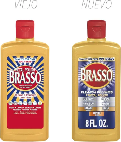 Vista 9 de Brasso Pulidor de metales multiuso, 8 oz