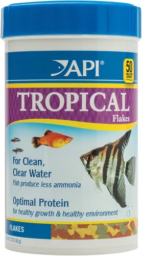 Vista 9 de API GOLDFISH FLAKES - Contenedor de comida para pescado, 0.36 onzas