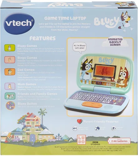 Vista 8 de VTech Bluey - Laptop de Tiempo de Juego