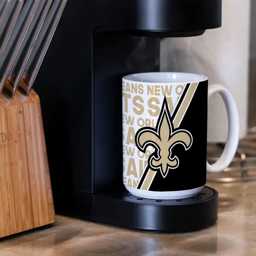 Vista 69 de Rico Industries NFL Football San Francisco 49ers - Taza de café de cerámica blanca de 15 onzas para fanáticos de la NFL