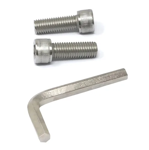 Vista 120 de iexcell Kit de tornillos de cabeza hexagonal de acero inoxidable 304, 100 unidades M2 x 0.157 in, paso de rosca de 0.016 in