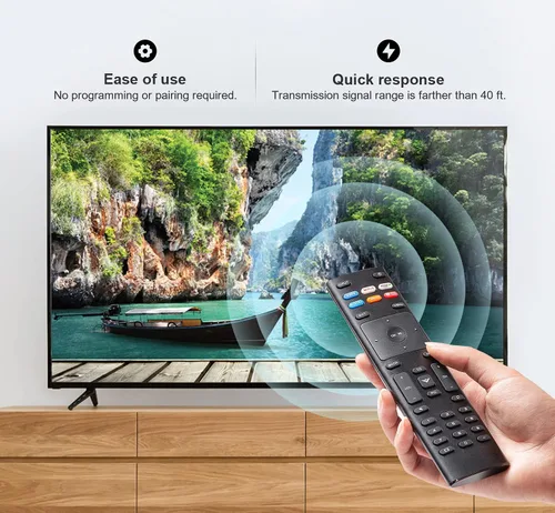 Vista 4 de para control remoto Vizio Smart-TV, compatible con VIZIO Smart TV