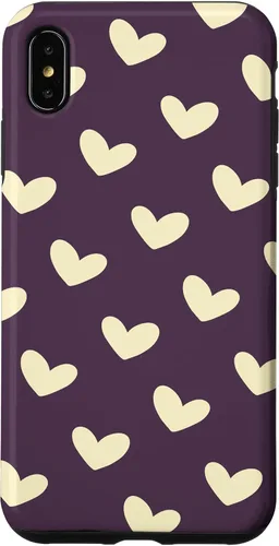 Vista 11 de Yellow Heart Pattern Minimalist Love Case for iPhone 16